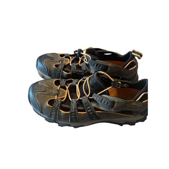 Columbia Mens Brown Lace Up Round Toe Waterproof Leather Hiking Boots Size 9 - Picture 1 of 9